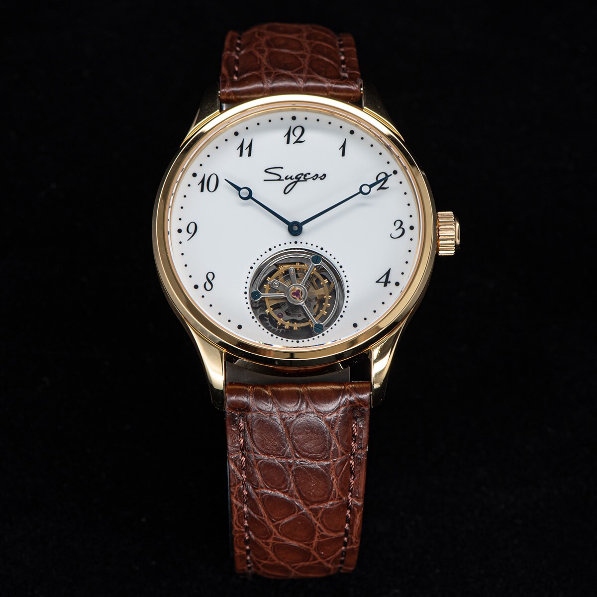 Luxury Tourbillon Men Watch Mechanical Hand Wind