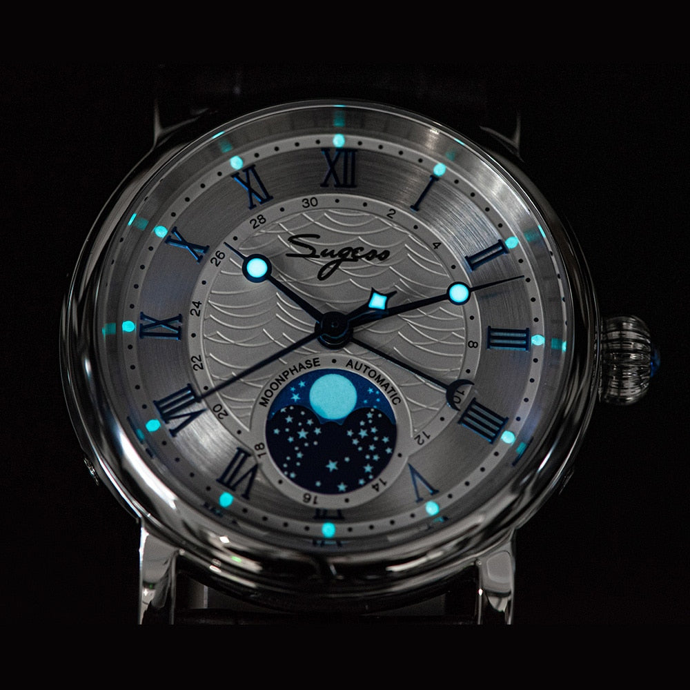 Mechanical Watch Moonphase